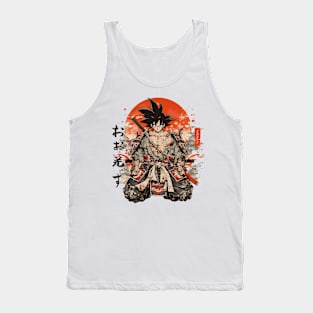 samurai anime hero Tank Top